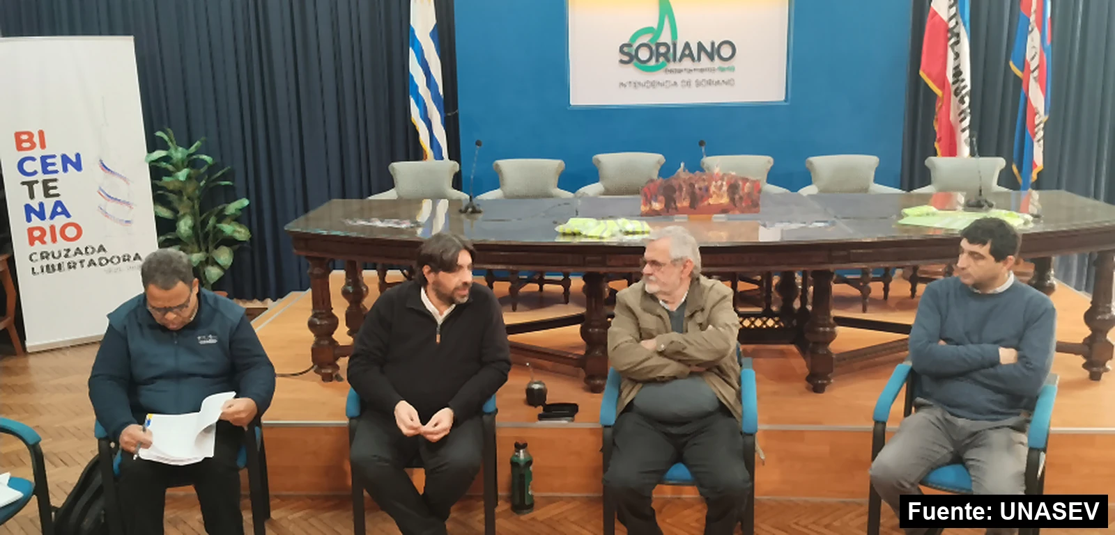 Mayo Amarillo en Soriano 4 Encuentro departamental con UNASEV, junio de 2025