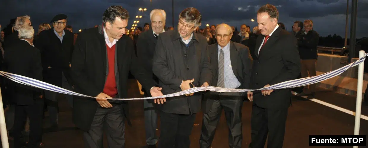 Mayo Amarillo en Las Piedras 9 Se inauguró el intercambiador de las rutas 5 y 48; registro de MTOP